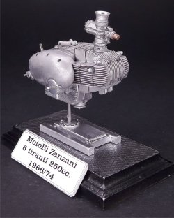 画像3: BrachModel[BM-EN07]1/12 ザンザーニ セイティランティ(シックススタッド) 250cc 1966/74 エンジンセット