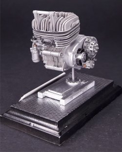 画像5: BrachModel[BM-EN08]1/12 オッサ 250cc 1970 エンジンセット
