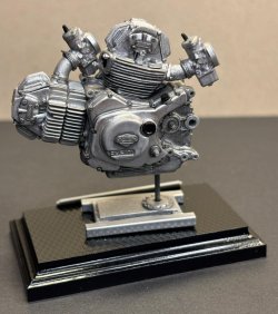 画像5: Brach Model[BM-EN09]1/12 ドゥカティ TT2 600cc 1982 エンジンセット