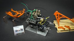 画像49: BrachModel[BM-VR16]1/12 ラヴェルダV6 1000cc