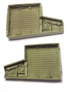 画像1: BrachModel[BM-W06]1/32P47 前輪格納室（ハセガワ用） (1)