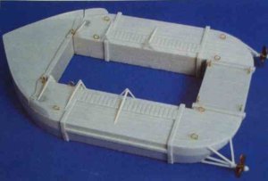 画像1: BrachModel[BM-004]Pzkpfw 38(t) Amphibius  Conversion set for MAQUETTE Kit adaptable to the ITALERI Kit (1)