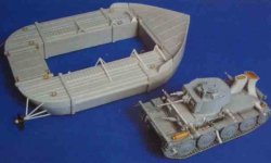 画像3: BrachModel[BM-004]Pzkpfw 38(t) Amphibius  Conversion set for MAQUETTE Kit adaptable to the ITALERI Kit