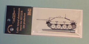 画像1: BrachModel[BM-021]Turned Metal Barrel for Hetzer Mid./ Late Ver. (1)