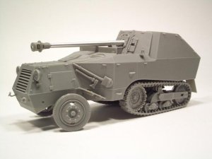 画像1: BrachModel[BM-073]ソミュアMCG 7.5cm Pak40搭載型自走砲 S307(f) フルキット(アルミ砲身、デカール付) (1)