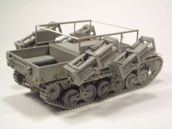 画像2: BrachModel[BM-114]1/35　ロレーヌ 37L (f)28cmロケット砲搭載自走砲フルレジンキット