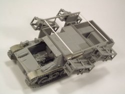 画像4: BrachModel[BM-114]1/35　ロレーヌ 37L (f)28cmロケット砲搭載自走砲フルレジンキット