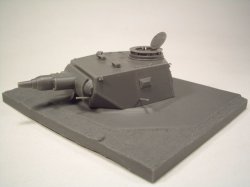画像2: BrachModel[BM-127]1/35  WWII独 V.K.30.01 砲塔トーチカセット(フルレジンキット)