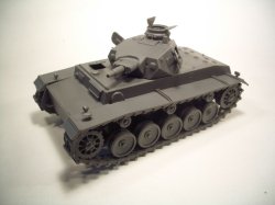 画像4: BrachModel[BM-128]1/35  WWII独 D.W.2試作重戦車 IV号戦車砲塔型(フルレジンキット)