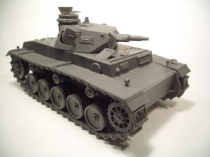 画像1: BrachModel[BM-128]1/35  WWII独 D.W.2試作重戦車 IV号戦車砲塔型(フルレジンキット) (1)