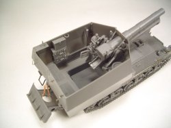 画像8: BrachModel[BM-129]1/35  WWII 独 Sd.kfz.135/1 ロレーヌシュレッパー自走砲 15cm sFH13/1 搭載自走砲「アフリカ軍団」(フルレジンキット)