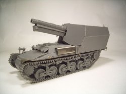 画像6: BrachModel[BM-129]1/35  WWII 独 Sd.kfz.135/1 ロレーヌシュレッパー自走砲 15cm sFH13/1 搭載自走砲「アフリカ軍団」(フルレジンキット)