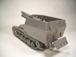 画像4: BrachModel[BM-129]1/35  WWII 独 Sd.kfz.135/1 ロレーヌシュレッパー自走砲 15cm sFH13/1 搭載自走砲「アフリカ軍団」(フルレジンキット)