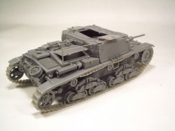 画像1: BrachModel[BM-135]1/35 WWII伊 M14カルロアルマート指揮戦車 フルレジンキット
