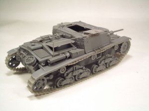 画像1: BrachModel[BM-135]1/35 WWII伊 M14カルロアルマート指揮戦車 フルレジンキット (1)