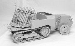 画像5: BrachModel[BM-139]1/35 WWII ドイツ ソミュアMCG 軽多連装迫撃砲(16砲身) S307(f)試作車/初期生産車 フルキット(デカール付)
