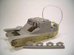 画像1: BrachModel[BM-069]CV3/33 セリエII　無線指揮車コンバージョンセット (ブロンコ用)
