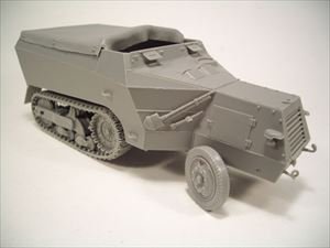 画像1: BrachModel[BM-099]1/35　ソミュアMCG S307(f)ハーフトラック 弾薬運搬車 フルキット (1)