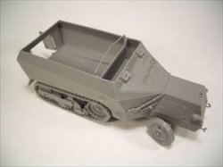 画像2: BrachModel[BM-099]1/35　ソミュアMCG S307(f)ハーフトラック 弾薬運搬車 フルキット