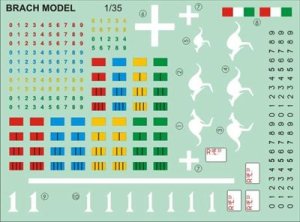 画像1: BrachModel[BM-D01]M11/39用デカールセット (1)