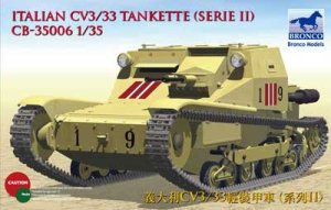 画像1: ブロンコ[Bro35006] 1/35 伊・CVL3/33小型戦車カーロベローチェ・伊軍陸軍 (1)