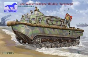 画像1: ブロンコ[Bro35015] 1/35 独・水陸両用牽引車 ラントワッサシュレッパーLWS中期生産型 (1)