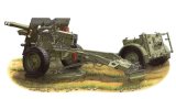 ブロンコ[Bro35046] 1/35 英・25ポンド野砲Mk.II/I弾薬リンバー付き