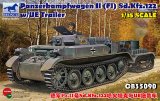 ブロンコ[CB35090]1/35 独・II号Ｄ型火炎放射戦車フラミンゴ+UEトレーラー
