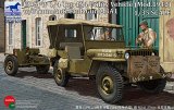 ブロンコ[Bro35107] 1/35 米・GPW四輪駆動車+37mm対戦車砲M3型