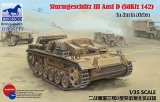 ブロンコ[Bro35117] 1/35 独・III号突撃砲D型・アフリカ軍団仕様エルアラメン