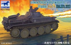 画像1: ブロンコ[CB35124] 1/35 独・II号E型火炎放射戦車フラミンゴ・湿式履帯