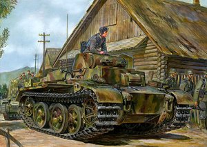 画像1: ブロンコ[Bro35143] 1/35 独・I号F型重装甲歩兵戦車 (1)