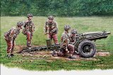 ブロンコ[Bro35173]　1/35　英・75mmパックハウザー&英軍降下砲兵5体