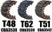 画像2: ブロンコ[CBA3550]米・シャーマン用ダックビルズ不整地用履帯部材パート２ (2)