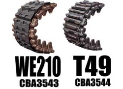 画像3: ブロンコ[CBA3550]米・シャーマン用ダックビルズ不整地用履帯部材パート２