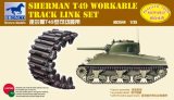 ブロンコ[CBA3544] 1/35 米・シャーマンT49型金属スリーバー型可動キャタピラ