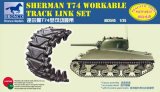 ブロンコ[CBA3545] 1/35 米・シャーマンT74型金属ストッパー型可動キャタピラ