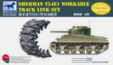 ブロンコ[CBA3546] 1/35 米・シャーマンT54E1型金属鋭角くさび型可動キャタピラ