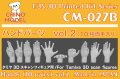 CHINO MODEL[CM-027B]1/35 ハンドパーツ vol.2 小