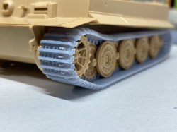 画像2: CHINO MODEL[CM-039AS]1/48 ティーガーI用連結済み可動履帯(初期型)