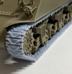 画像2: CHINO MODEL[CM-053]1/35 T54E2型連結可動履帯