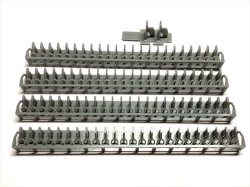 画像2: CHINO MODEL[CM-098D]1/35 汎用フットマンループ 基部のある型