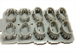 画像2: CHINO MODEL[CM-119A]1/35 フレキシブルバンダリアセットA