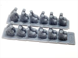 画像2: CHINO MODEL[CM-170]1/35 ドイツ軍 アンクルブーツ後期型(M44)レギンス付き