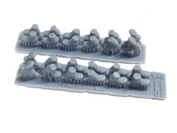 画像2: CHINO MODEL[CM-177]1/35 WW2 US アンクルブーツ(表革)