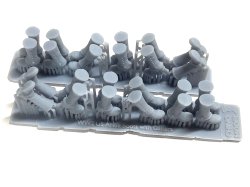 画像2: CHINO MODEL[CM-179]1/35 WW2 US アンクルブーツ(レギンス付き)