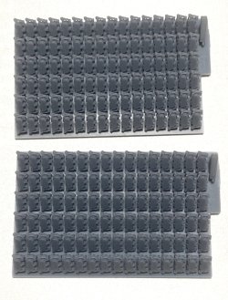 画像2: CHINO MODEL[CM-185B]1/35 61式戦車用連結可動履帯(ゴムパッド付)