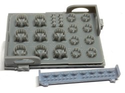 画像2: CHINO MODEL[CM-190]1/35 フレキシブルヘッドホン WW2ドイツ戦車兵