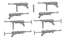 画像2: CHINO MODEL[CM-208]1/35 MP38 / MP40 セット