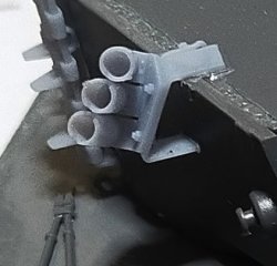 画像4: CHINO MODEL[CM-213]1/35 ティーガーI用スモークディスチャージャーセット
